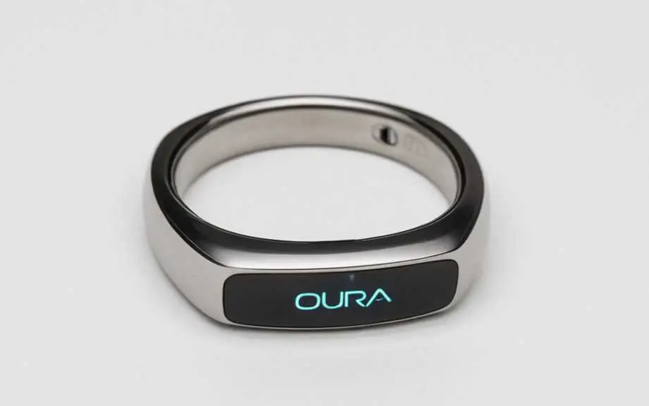 a smart ring with white background
